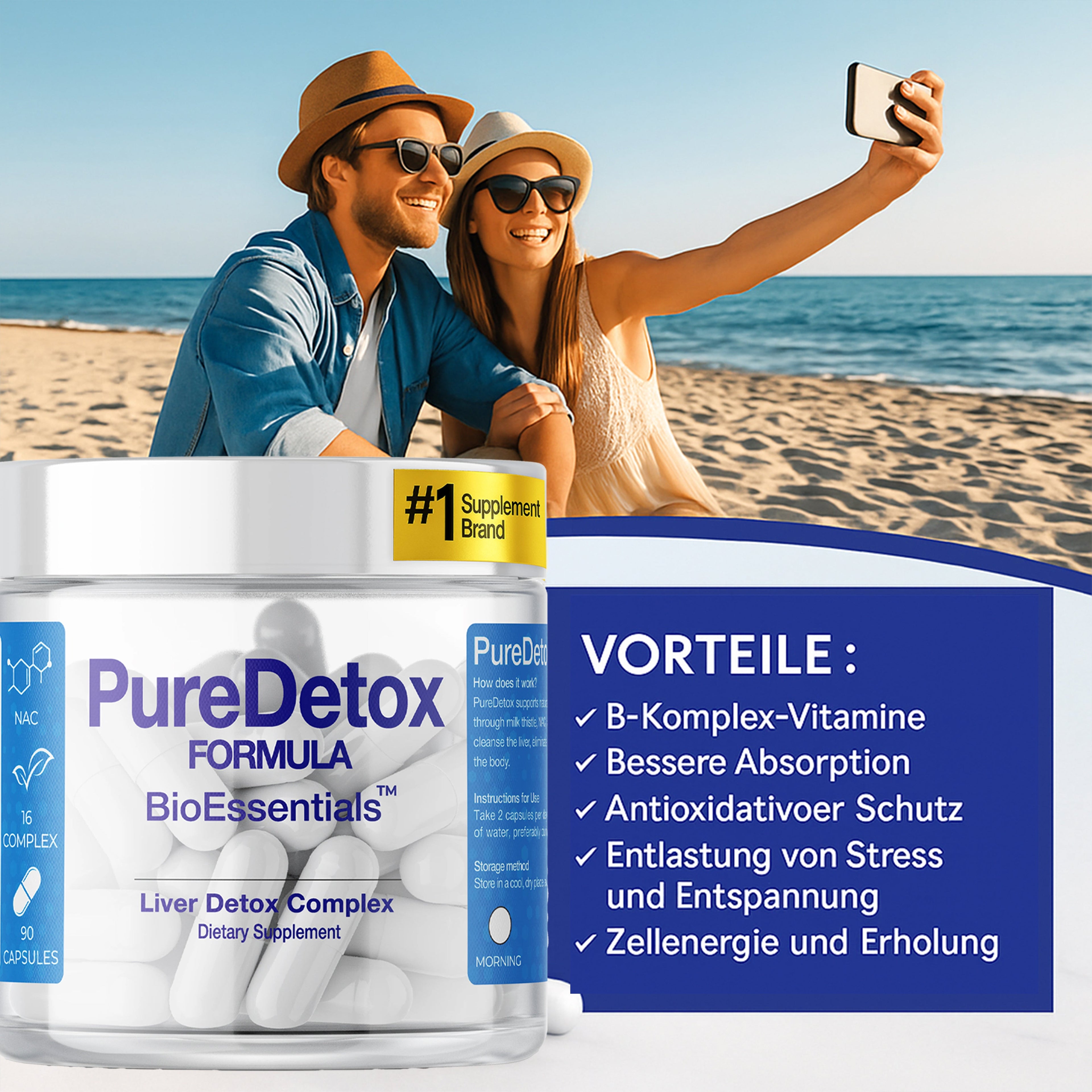 BioEssentials PureDetox Nahrungsergaenzungsmittel - Produktbild 6