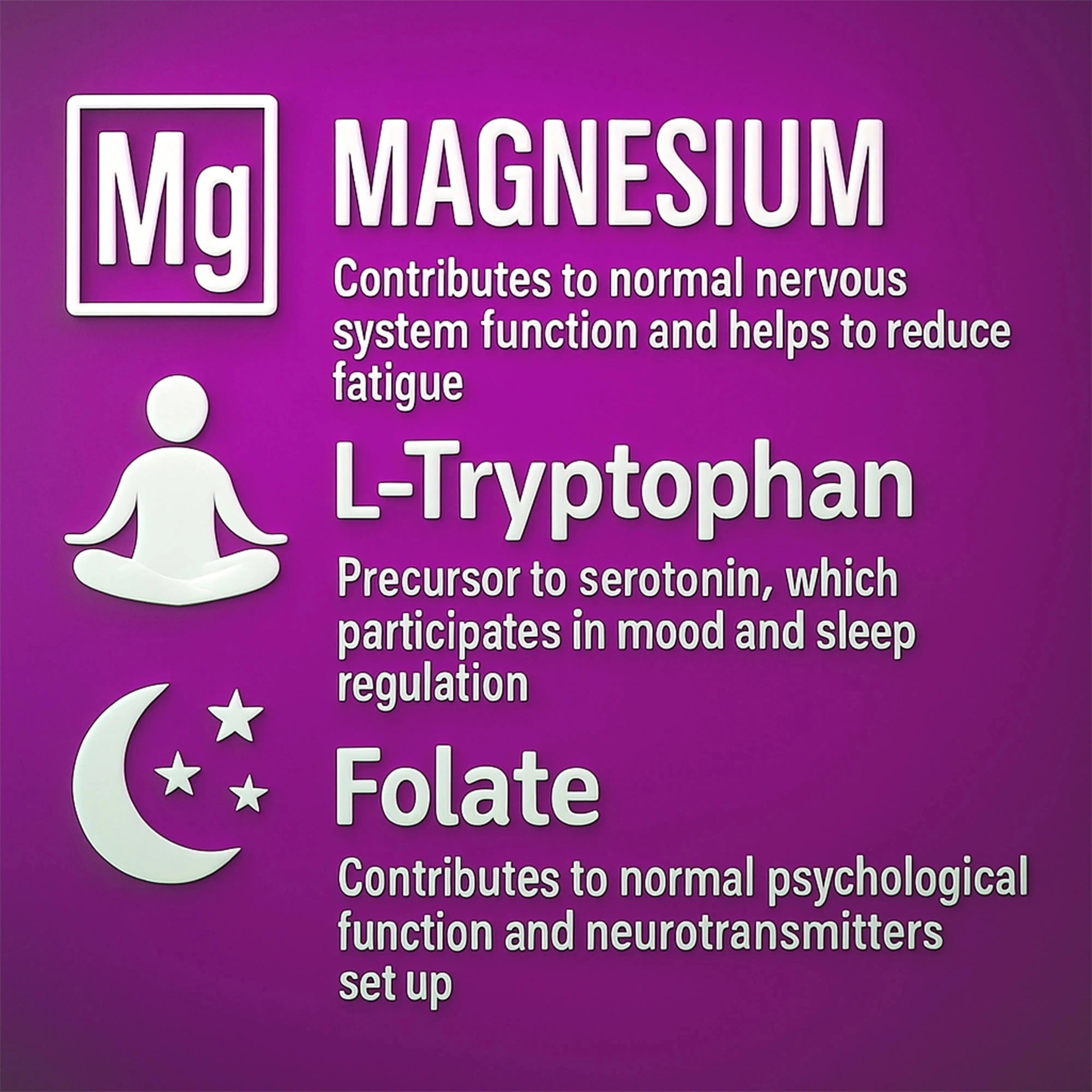 SLEEPWELL® L‑Tryptophan 500 mg – Sleep & Relaxation Complex L‑Tryptophan + 5‑HTP (Griffonia) + 5‑MTHF for Calm Evenings, Deeper Rest & Emotional Balance BioEssentials