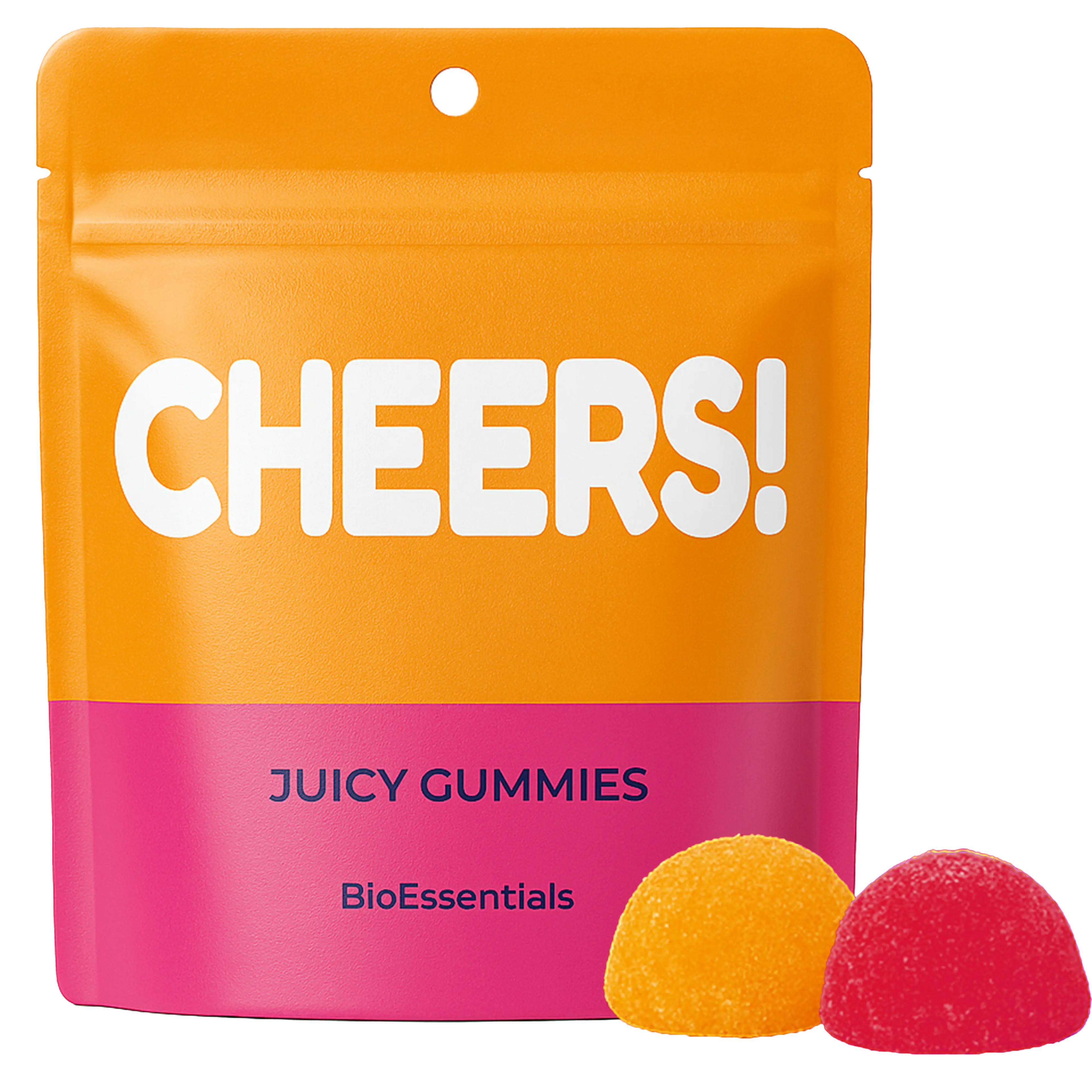 CHEERS!® Juicy Gummies Liver Support Supplement with DHM & Vitamins - 18 Doses for Balanced Social Wellness - BioEssentials