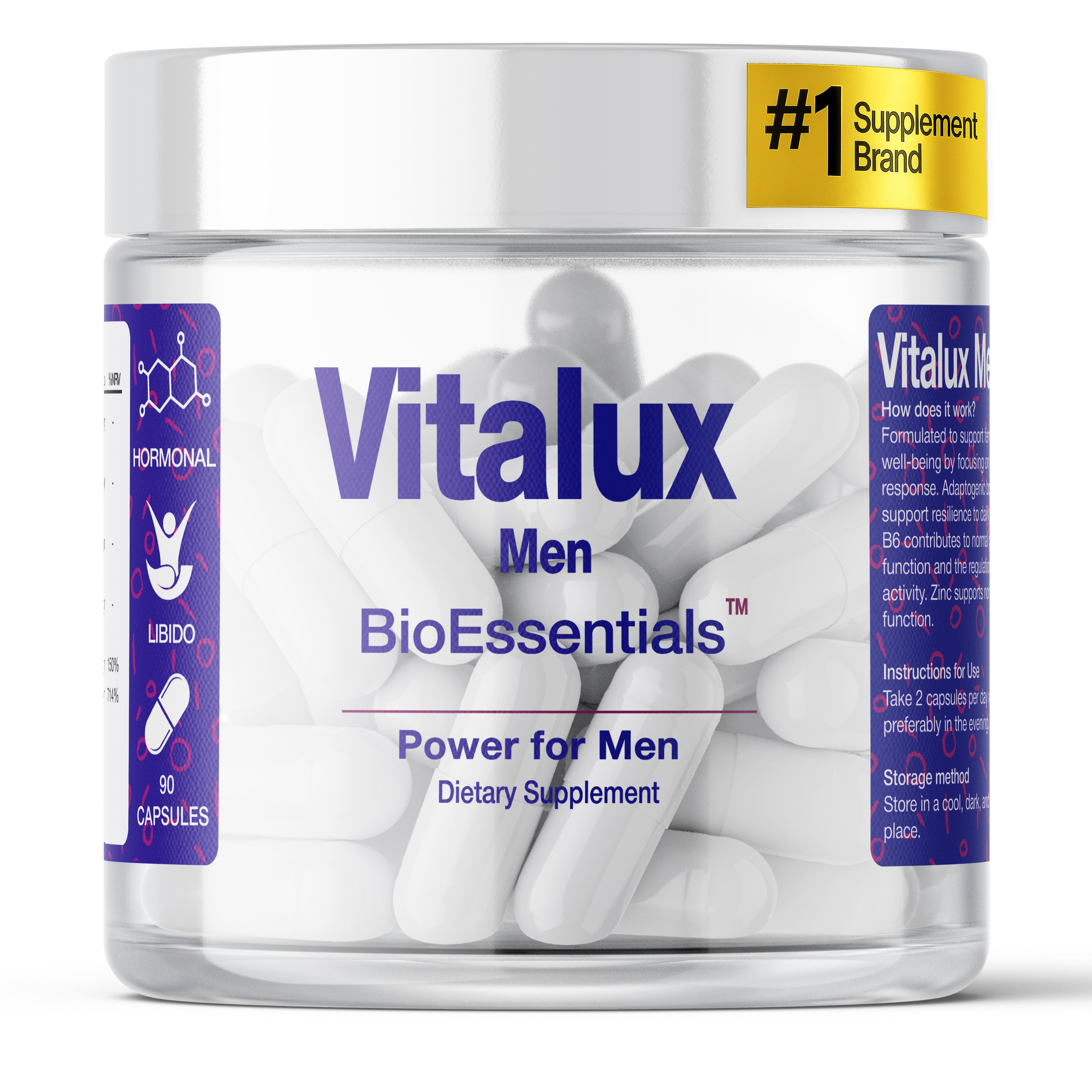 BioEssentials Vitalux Men main product image - FR