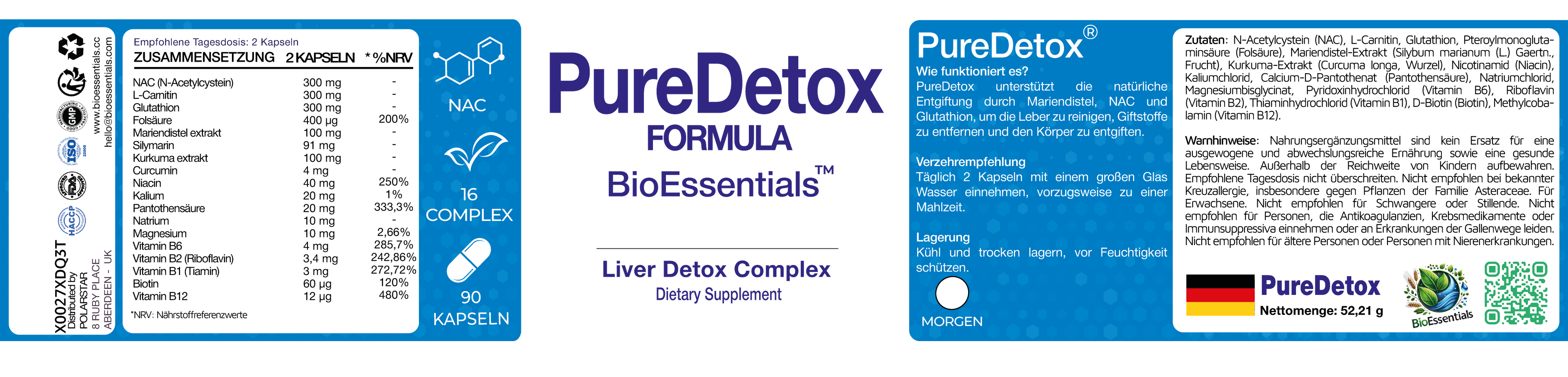 BioEssentials PureDetox Nahrungsergaenzungsmittel - Produktbild 13