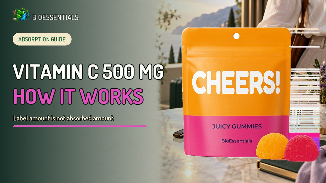 Vitamin C 500 mg in Cheers!: How Absorption Is Regulated