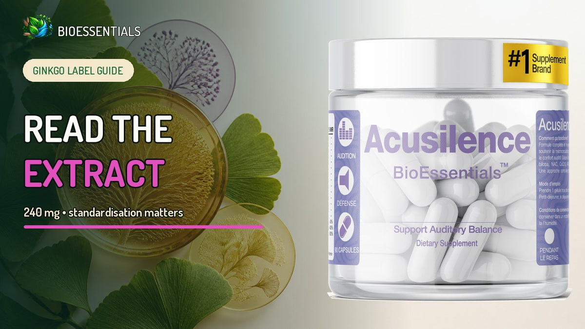 How to Compare Ginkgo Extract Identity Using ACUSILENCE