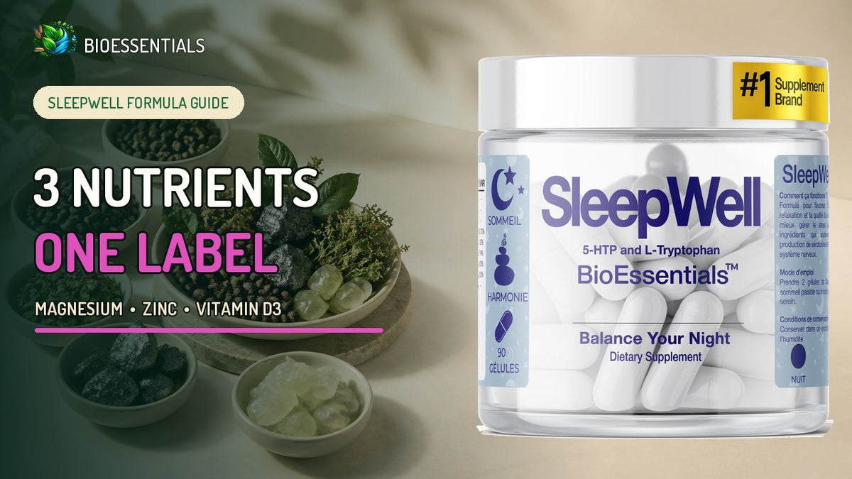 How Magnesium, Zinc and Vitamin D3 Fit the SLEEPWELL Formula