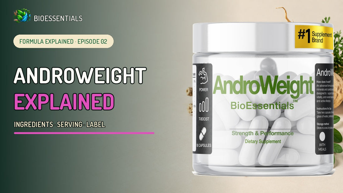 ANDROWEIGHT Explained: Fenugreek, Ashwagandha, Maca and Minerals