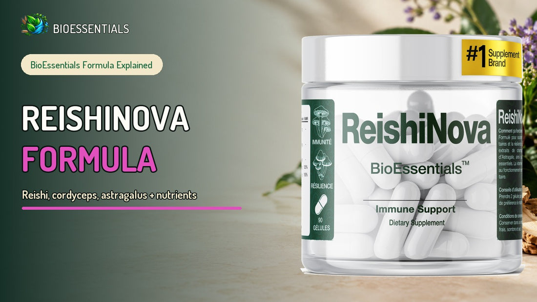 REISHINOVA Explained: Reishi, Cordyceps and Daily Nutrient Roles
