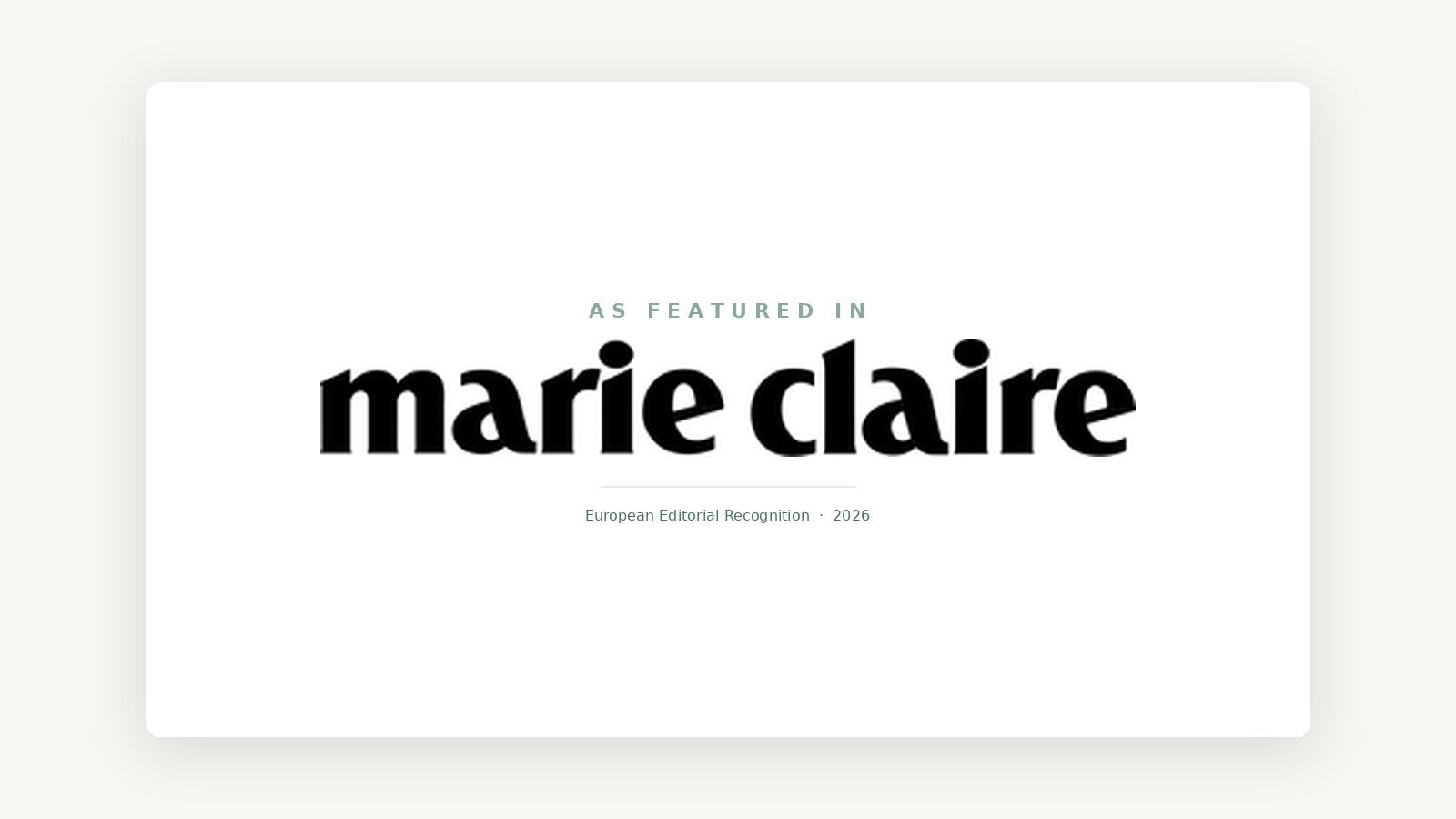 BioEssentials featured in Marie Claire France