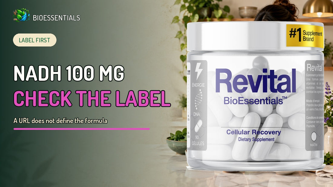 How to Read Revital NADH 100 mg Without Trusting the URL