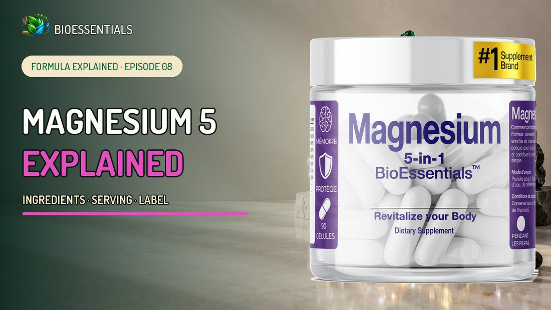 MAGNESIUM 5 Explained: Five Magnesium Forms, One Elemental Total