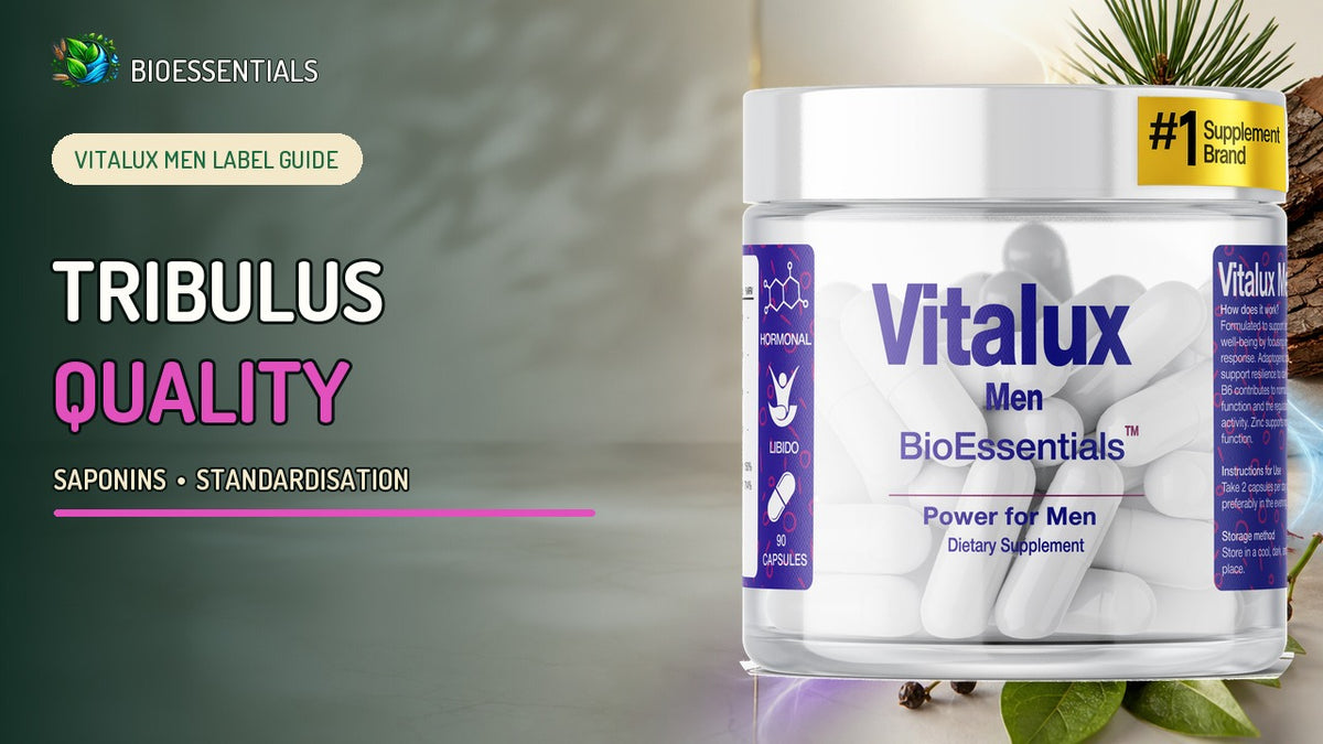 How to Read Tribulus Extract Standardization in VITALUX MEN