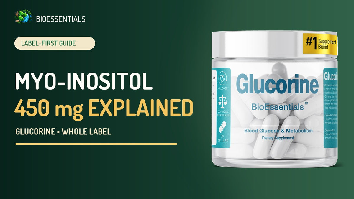 How to Read Glucorine: 450 mg Myo-Inositol and Seven Actives