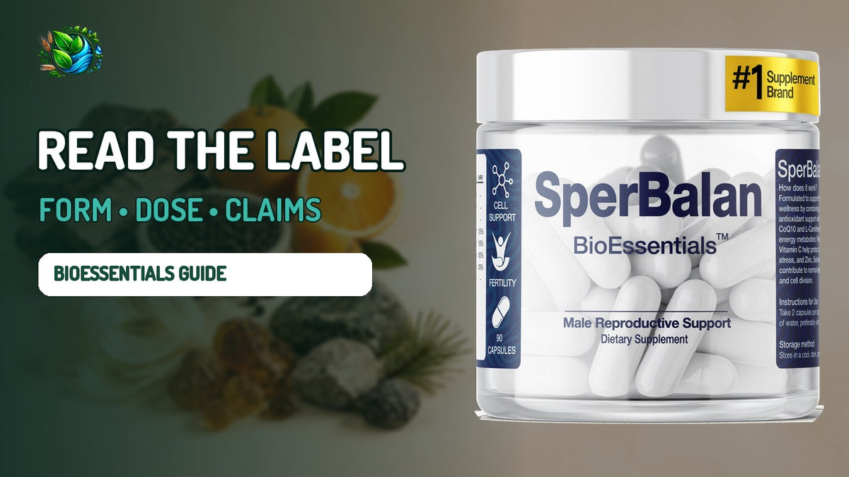 How to Read the SPERBALAN Label: Forms, Dose, and Claims