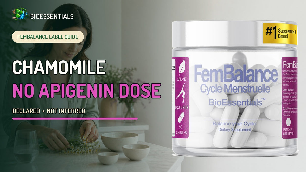 How to Read Chamomile and Apigenin Context in FEMBALANCE