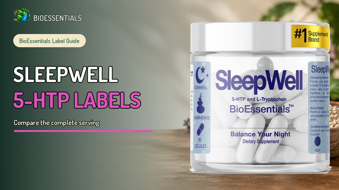 How to Compare 5-HTP Labels: SLEEPWELL's Two-Capsule Formula