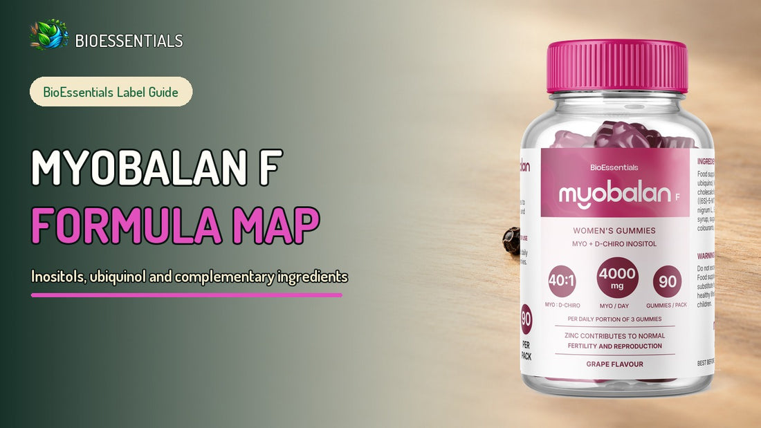 MyoBalan F Gummies: Fertility Nutrition & the 40:1 Formula Explained