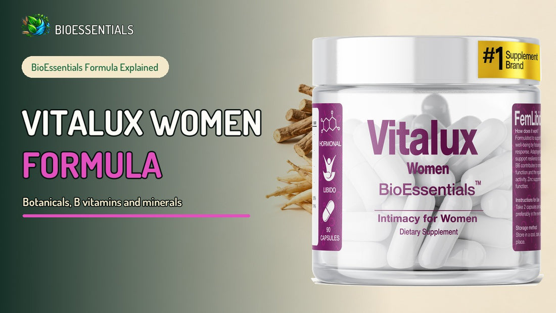 VITALUX WOMEN Explained: Botanicals, B Vitamins and Minerals