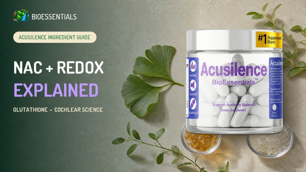 NAC in Acusilence: Glutathione & Cochlear Redox Explained