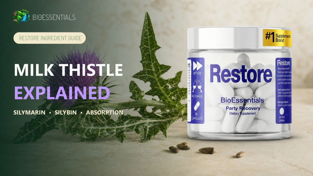 Milk Thistle in RESTORE: Silymarin & Bioavailability Explained