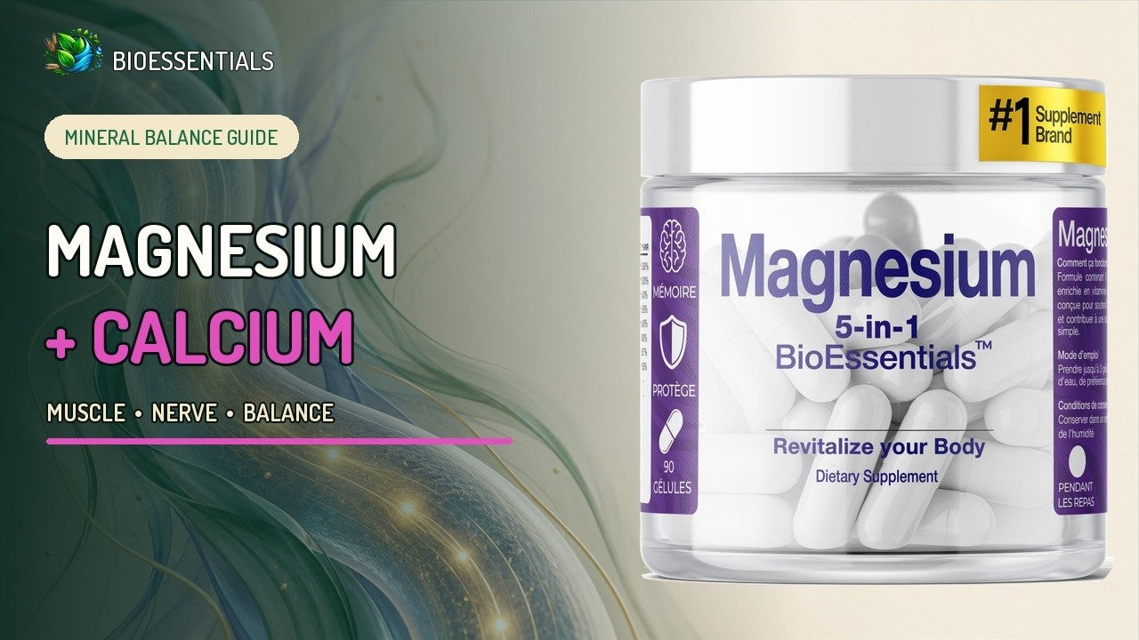 Magnesium and Calcium Balance: How MAGNESIUM 5 Fits Your Routine