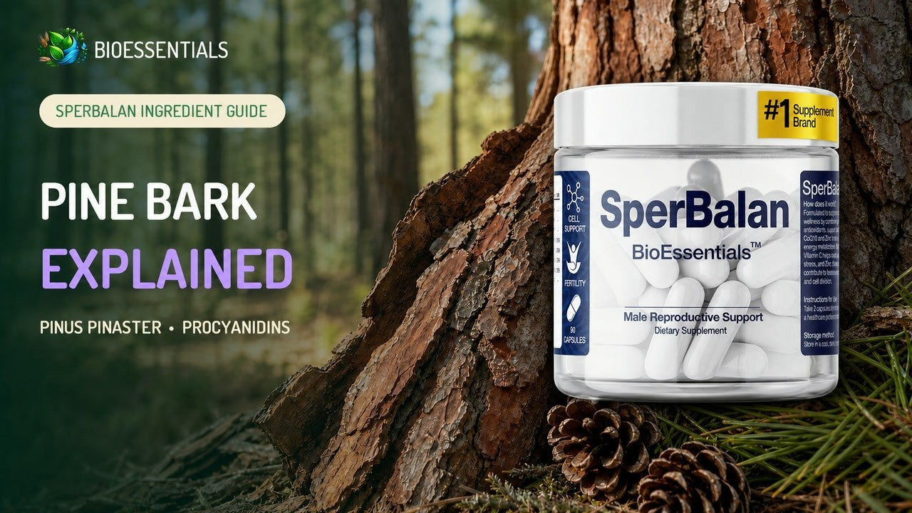 Maritime Pine Bark in SperBalan: Extract & Formula Explained