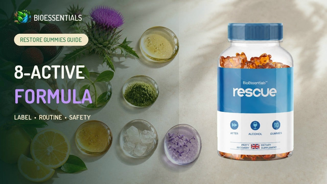 Restore Gummies Formula Guide: 8 Active Ingredients Explained