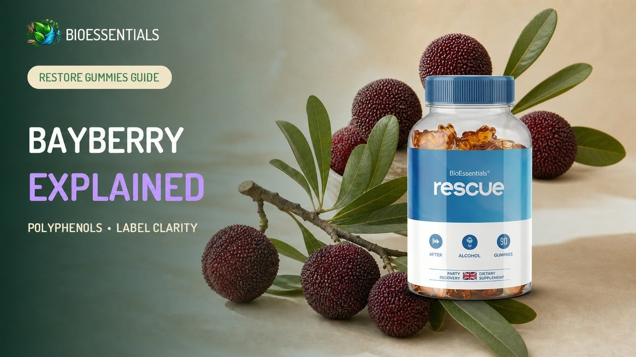 Chinese Bayberry in Restore Gummies: Polyphenols Explained