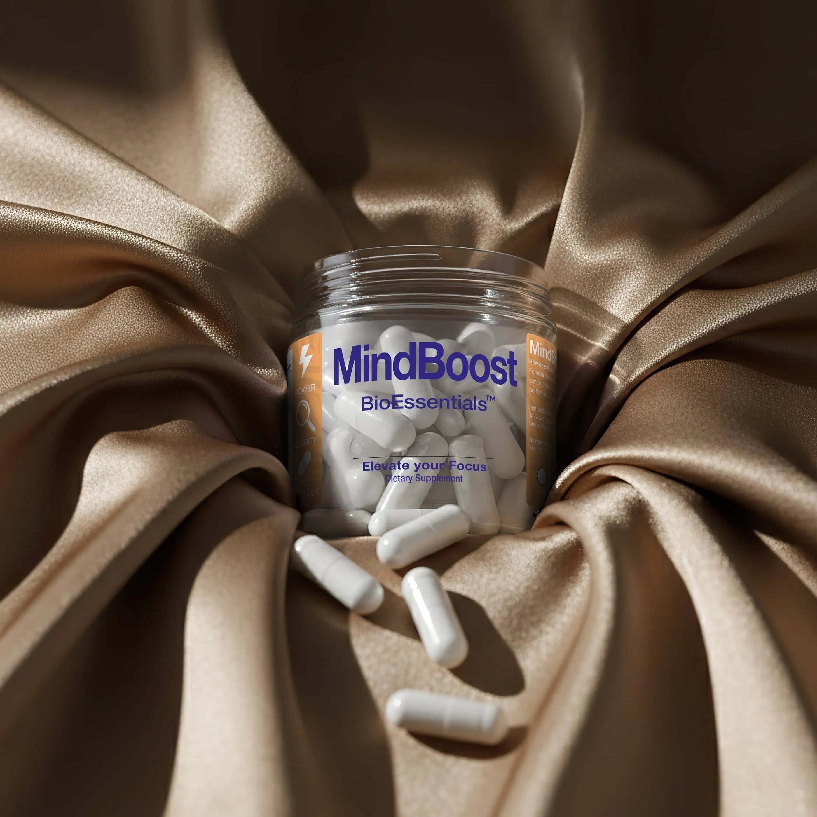 MINDBOOST® 1200 Cognitive Support Complex — Featuring Citicoline, Uridine, L-Tyrosine & Phosphatidylserine — Elevate Your Mind, Sharpen Your Focus & Power Your Ambition BioEssentials