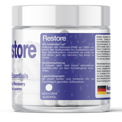 BioEssentials Restore 36 / 72 Nahrungsergaenzungsmittel - Produktbild 6