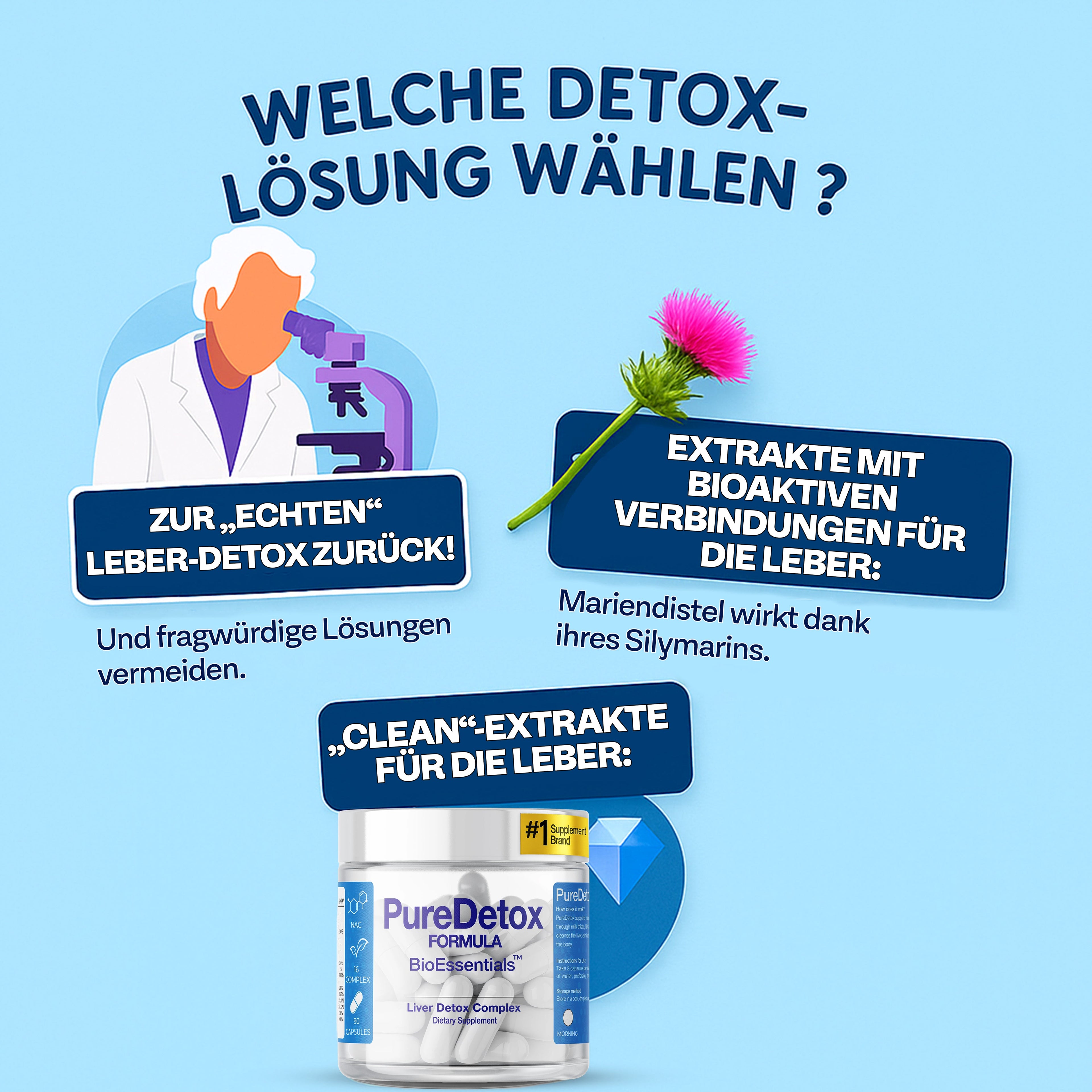 BioEssentials PureDetox Nahrungsergaenzungsmittel - Produktbild 8