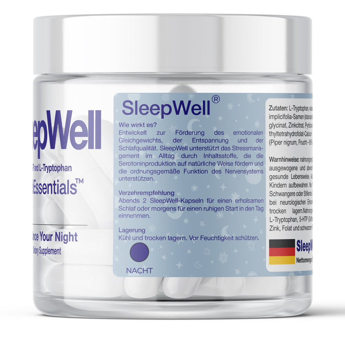 BioEssentials SleepWell Nahrungsergaenzungsmittel - Produktbild 2