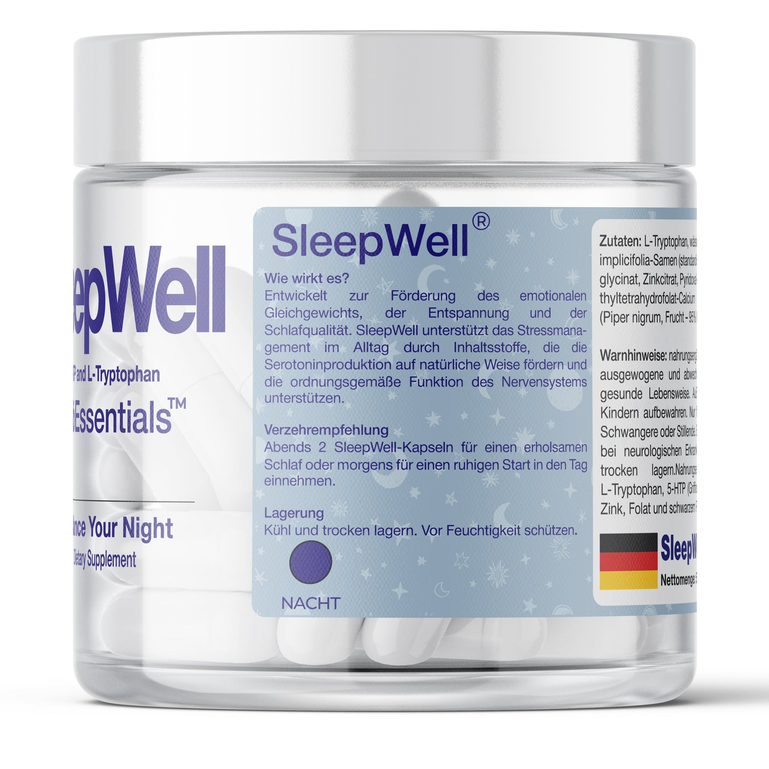 BioEssentials SleepWell Nahrungsergaenzungsmittel - Produktbild 2