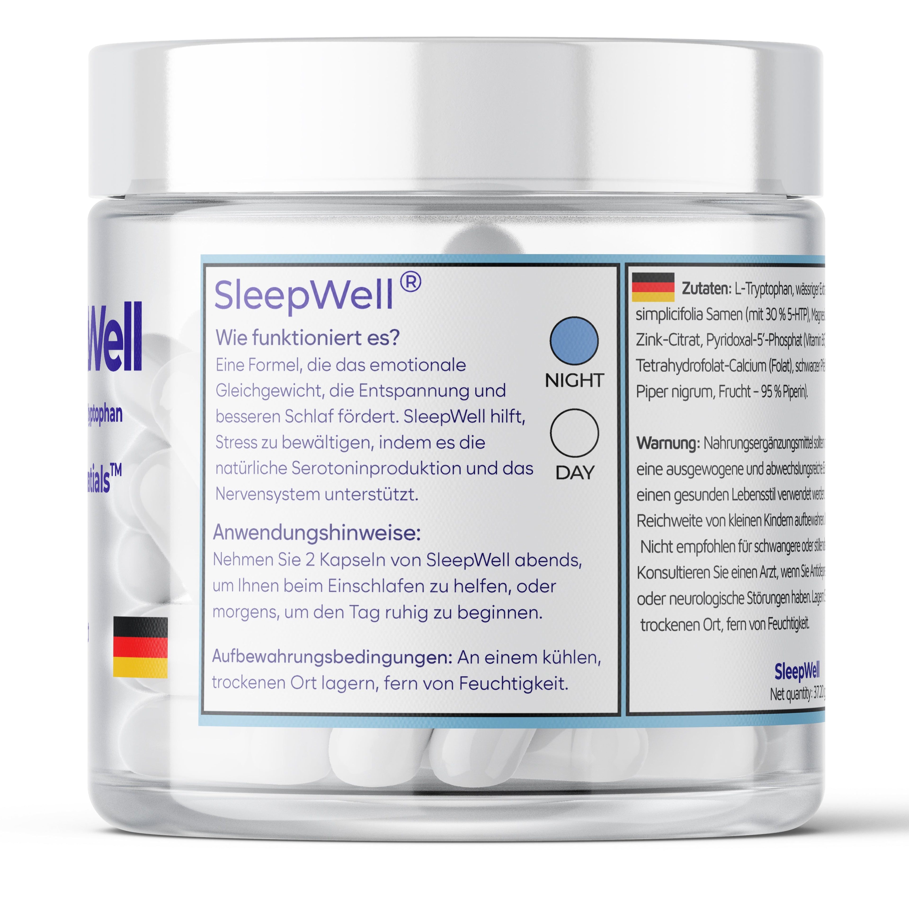 BioEssentials SleepWell Nahrungsergaenzungsmittel - Produktbild 3