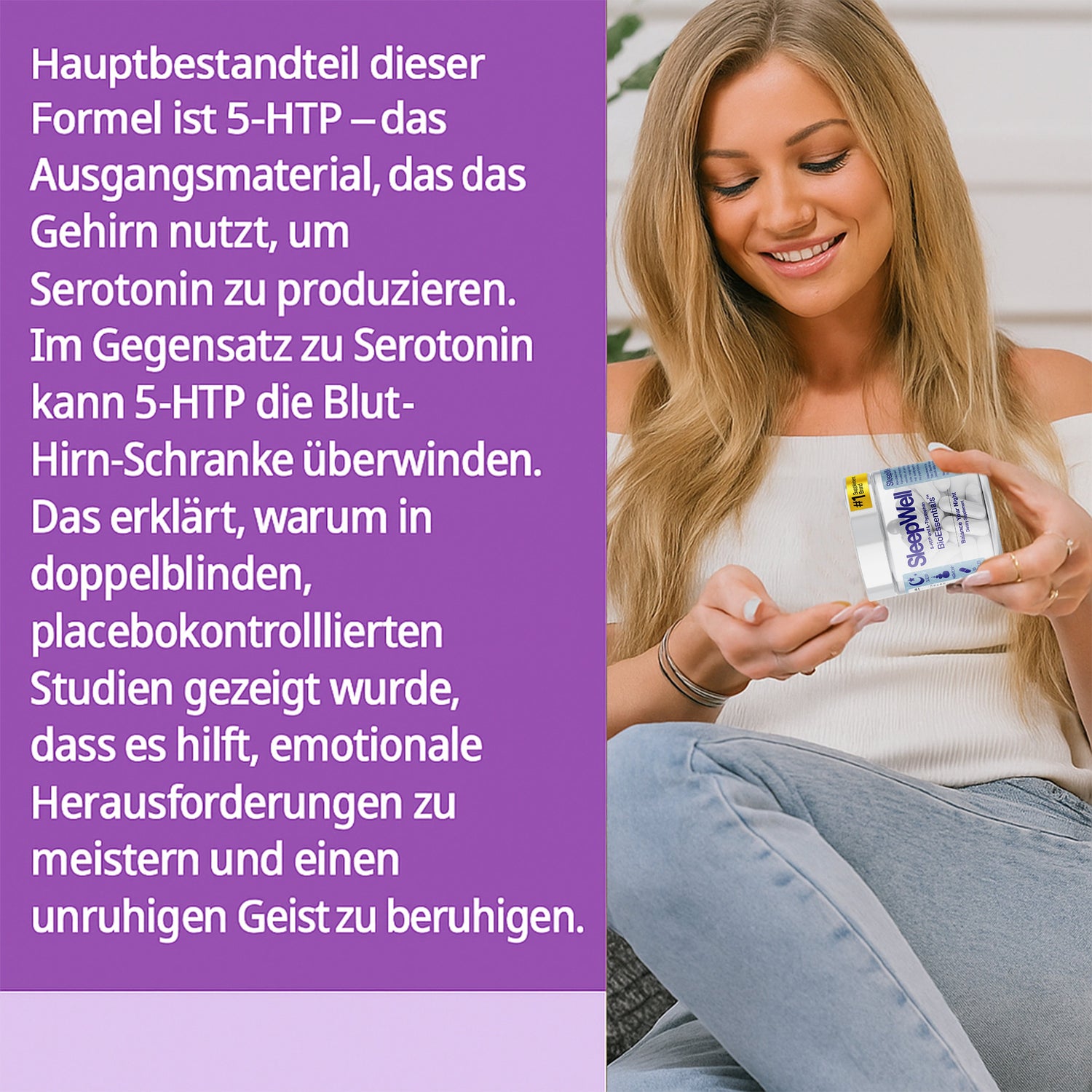 BioEssentials SleepWell Nahrungsergaenzungsmittel - Produktbild 10