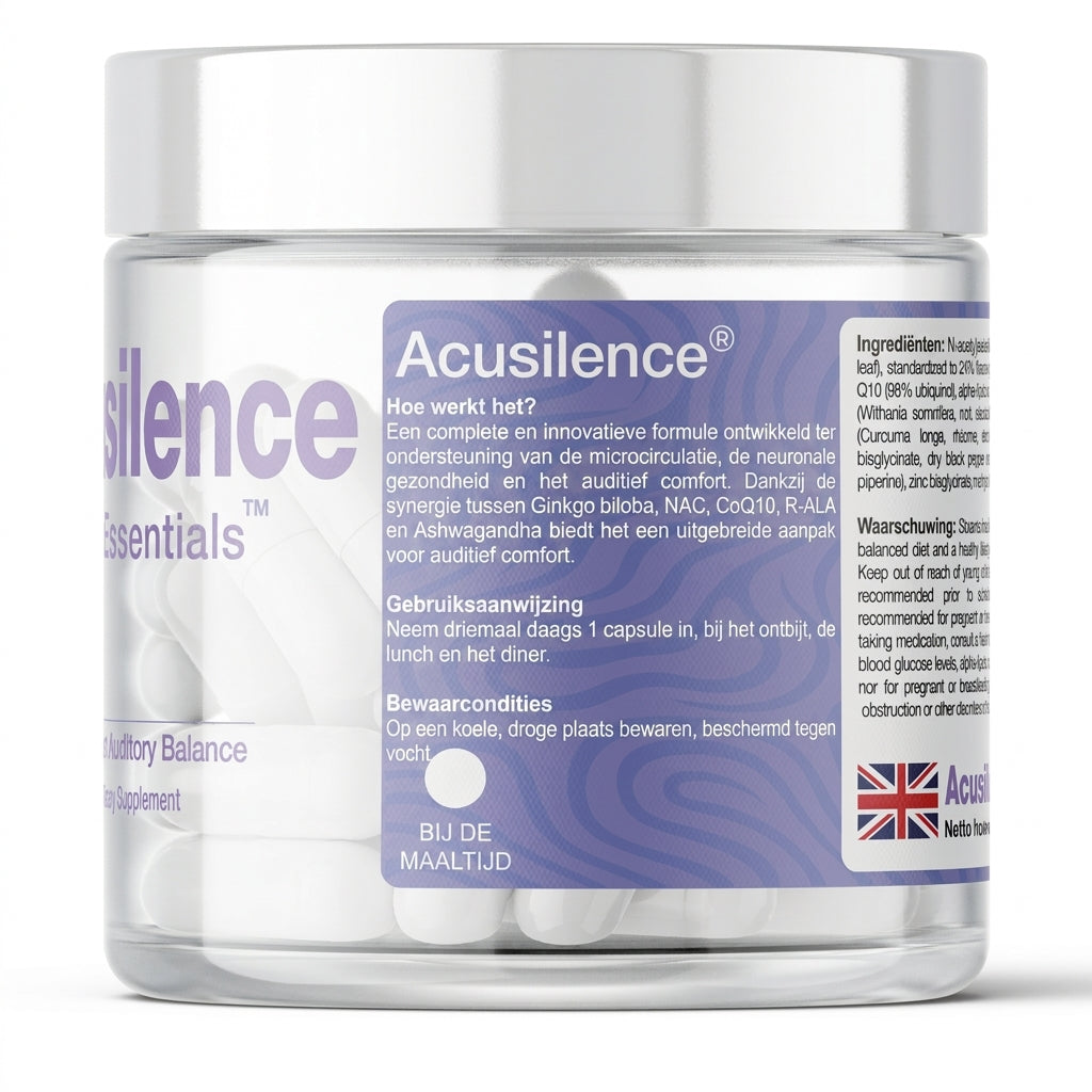BioEssentials Acusilence product information - NL