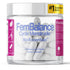 FemBalance cycle supplement bottle with white capsules, promotes calm and balance, 90 count