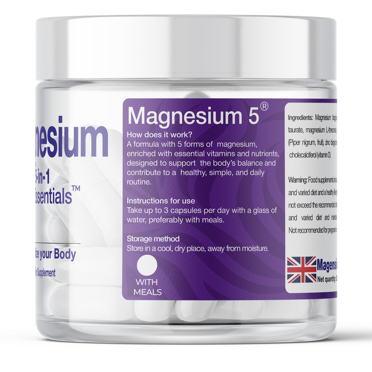 BioEssentials Magnesium 5 PT01 - UK