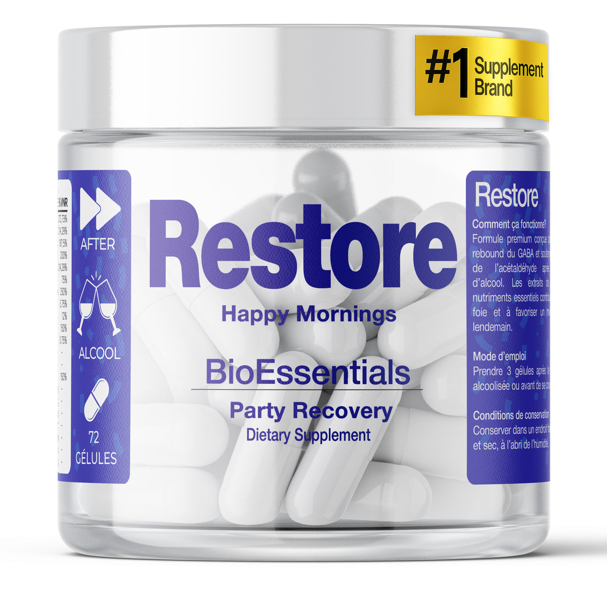 BioEssentials Restore 72 capsules MAIN [FR] be-gallery-20261026:d917b8fd6719faf1